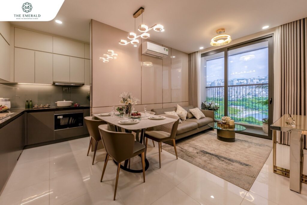 Căn hộ the emerald garden view